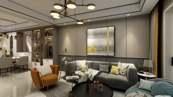 九安城110m2丨現代風格